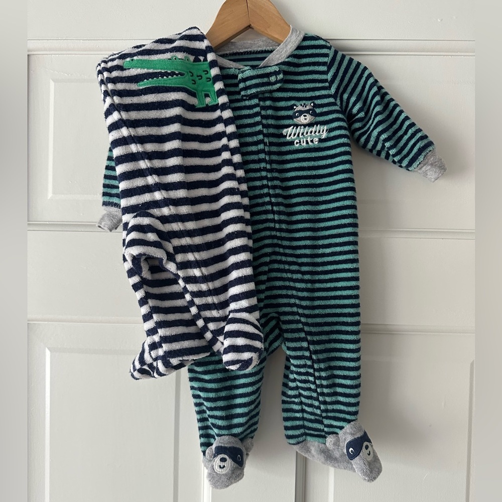 Set of NB Terry Footies